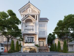 Thiết kế nhà anh Hưng – Hà Nội