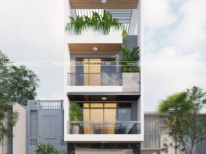 Thiết kế nhà chị Linh – Thái Bình