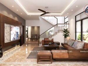 Thiết kế nhà anh Thành – Thái Bình