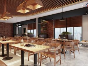 Thiết kế nội thất Cafe anh Tiến – Hà Giang