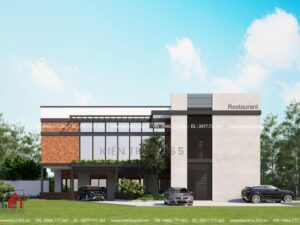 Thiết kế nhà hàng chị Ngát – Hà Giang