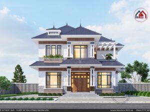 Thiết kế nhà anh Thưởng - Hải Dương