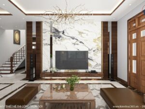 Thiết kế nhà anh Hanh - Hòa Bình