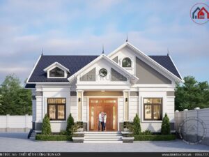 Thiết kế nhà chú Hồng - Vĩnh Phúc