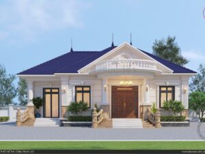 Thiết kế nhà anh Hiếu - Hòa Bình